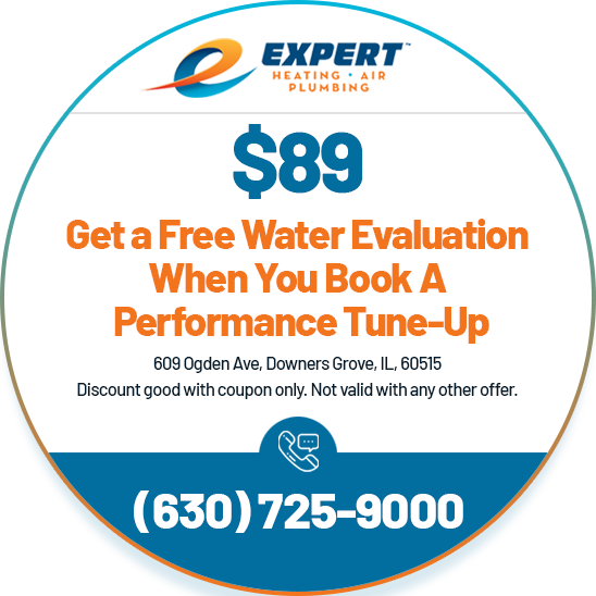 Get a free water evaluation when you book a Performance Tune-Up