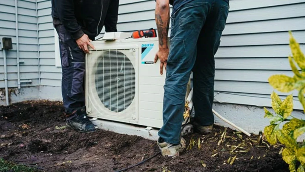 heatPump install